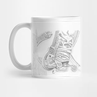 Cowboy boots Mug